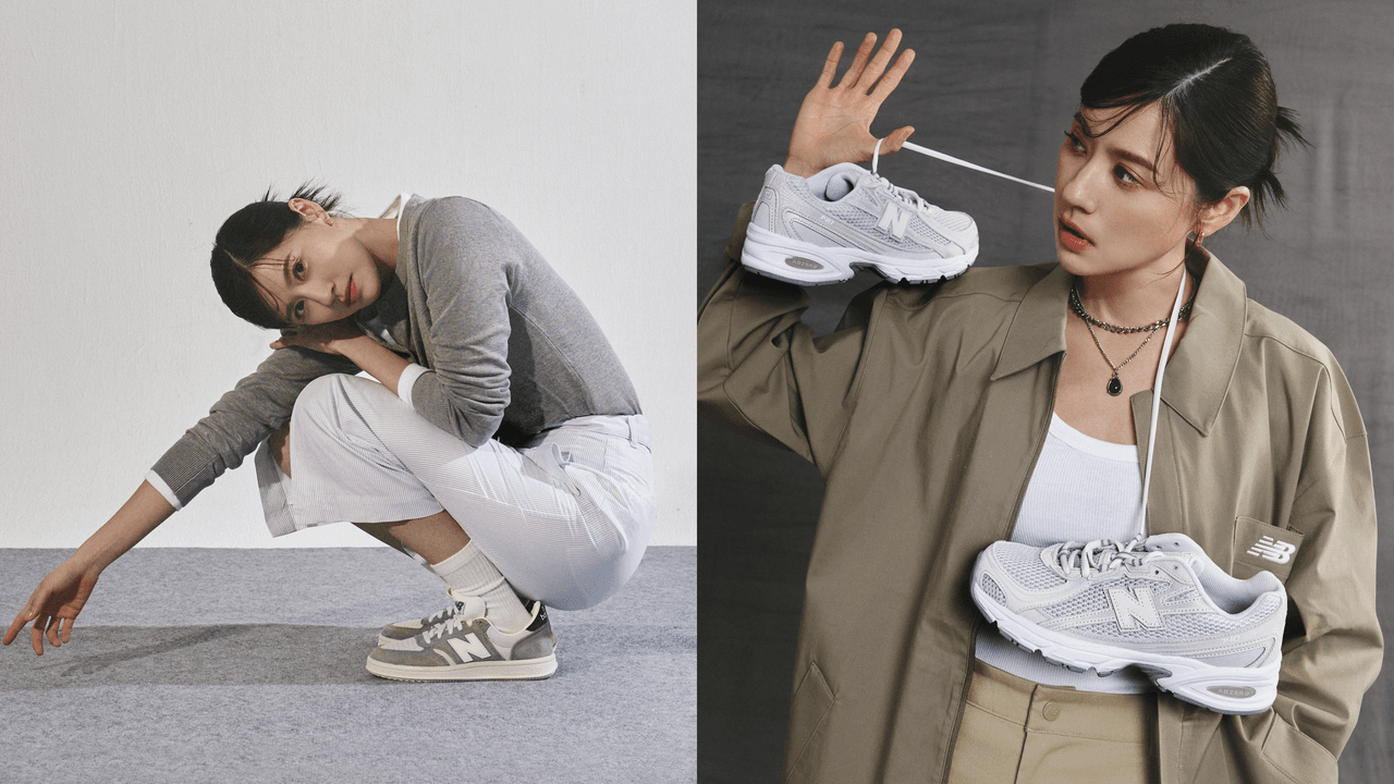 Lin Yuxi and NB entered the fashionable “gray zone” together, and casually interpreted the limited color matching shoes of Grey Days, making the infinite possibilities of gray-tempo style | Vogue Taiwan
