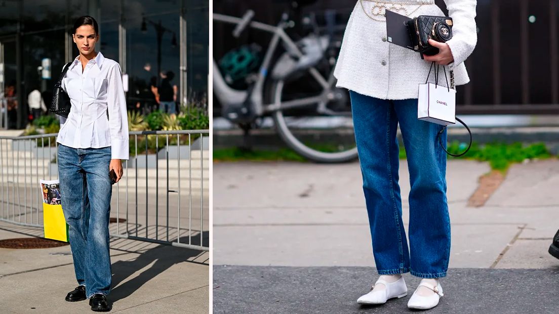 Jeans are still the most classic ones! A list of supermodels' favorite straight jeans from the 1990s, paired with 6 popular flat shoes | Vogue Taiwan